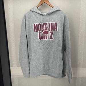 MONTANA GRIZ GRIZZLIES Missoula Warm COLLEGE HOODIE Fan Sweatshirt Men’s M